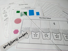 Load image into Gallery viewer, Number Worksheets