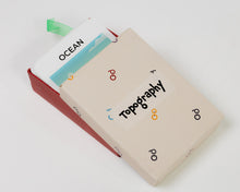 Load image into Gallery viewer, TOPOGRAPHY FLASH CARDS