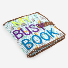 Load image into Gallery viewer, Closed book, Busy book, Keeps 2 year olds busy