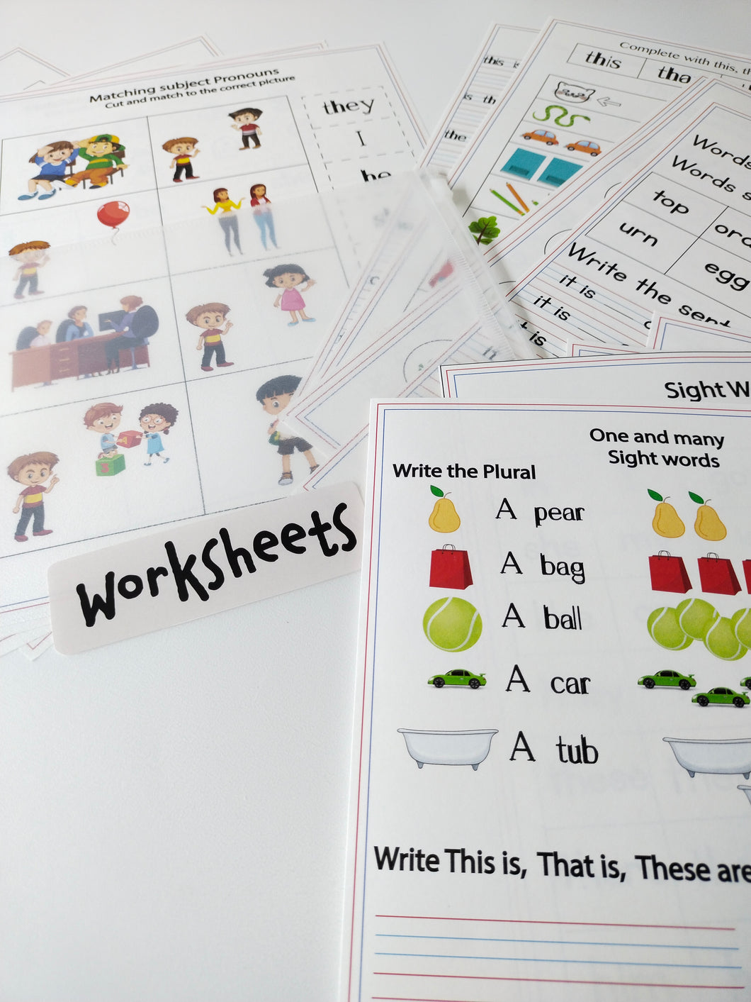 Worksheets