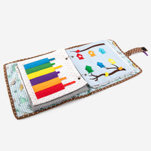 Load image into Gallery viewer, Open book, colour matching, infants activity, ice cream sticks
